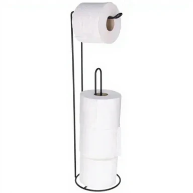 Porte-Rouleau de Papier Toilette en Fer - 54 cm