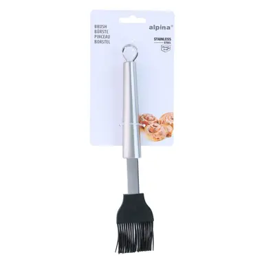Alpina Pinceau de cuisine en silicone 24,5 cm