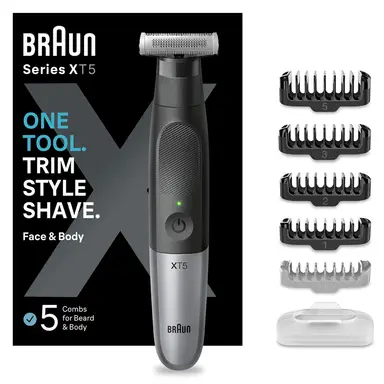 Braun Série X XT5100 Tondeuse visage et corps
