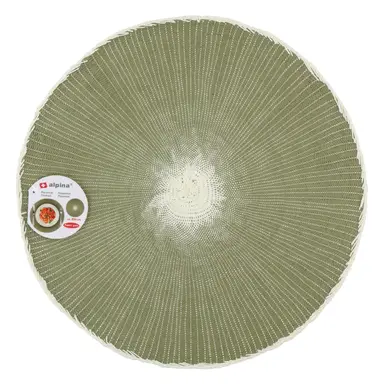 Alpina Ronde Placemat - Groen, dia 39 cm