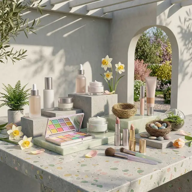 Strahlende Schönheit im Frühling