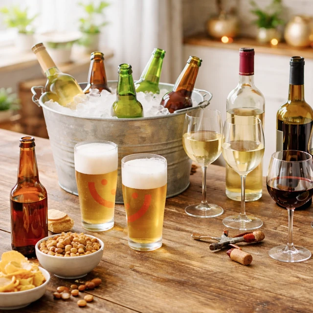 Beer & wine: 3 for 2