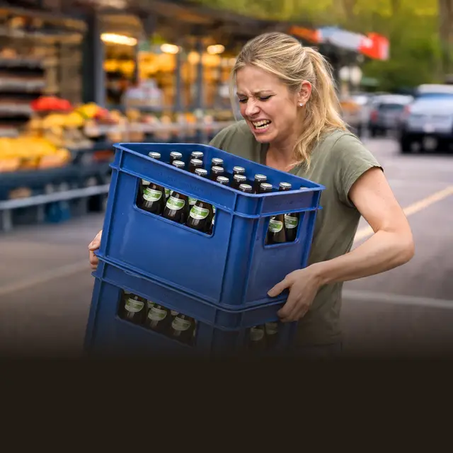 Schwer war gestern. Heute wird geliefert.