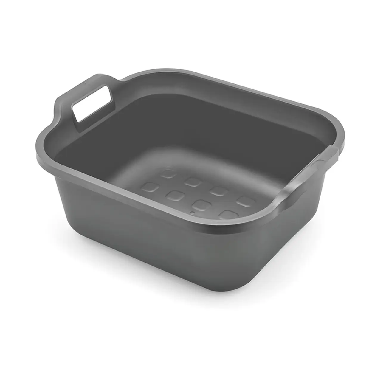 Addis Rectangular Washing Up Bowl - Metallic Grey image 0