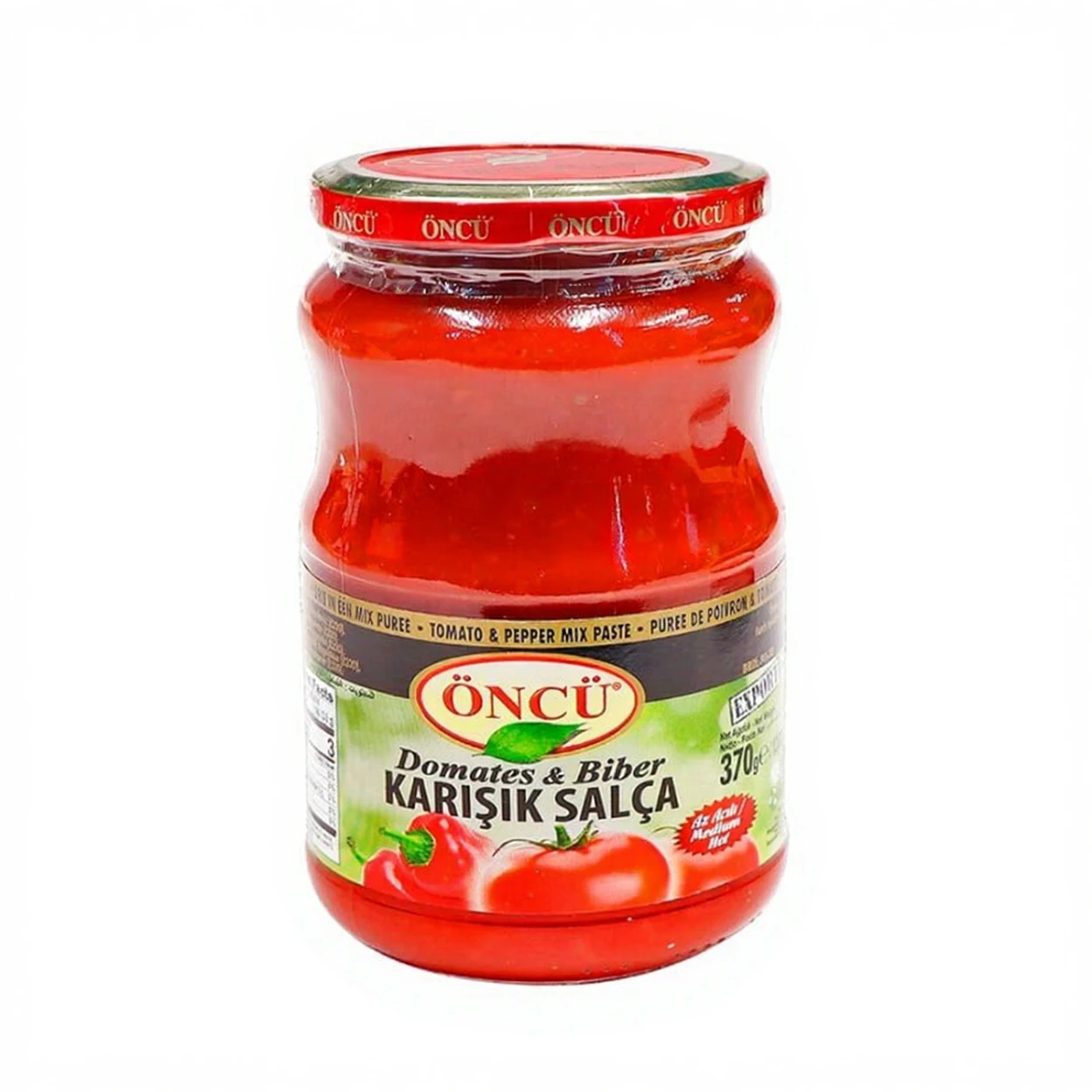 Oncu tomaten- en paprikapasta, 370 g image 0