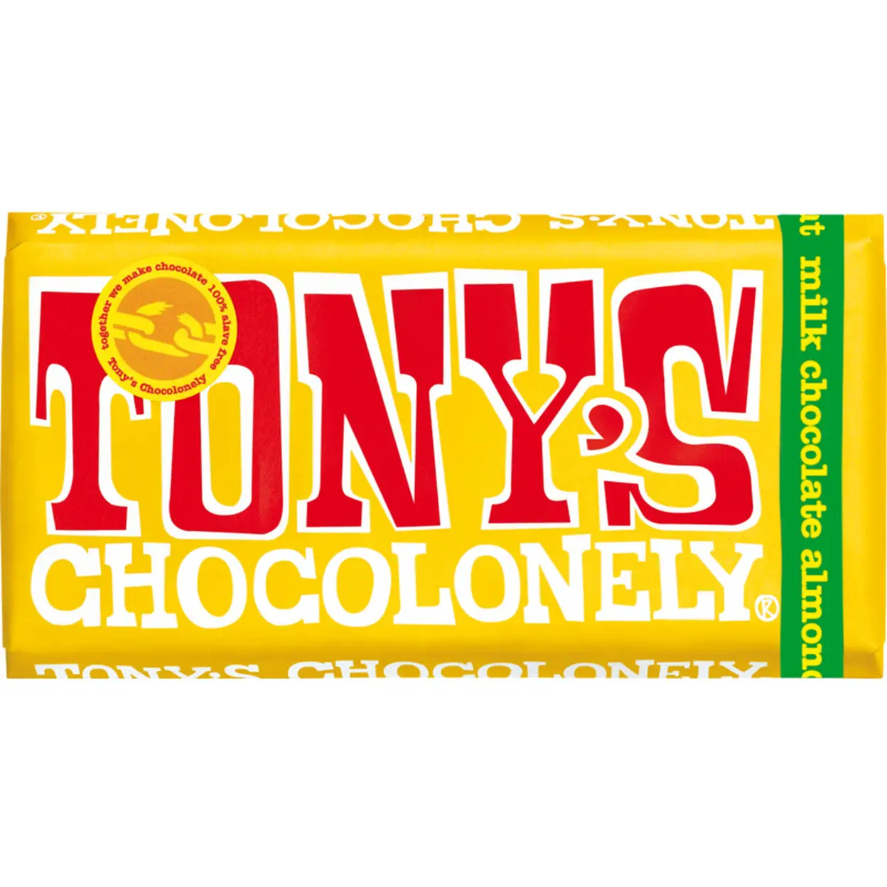 Tony's Chocolonely Milk Chocolate Nougat 180g image 0