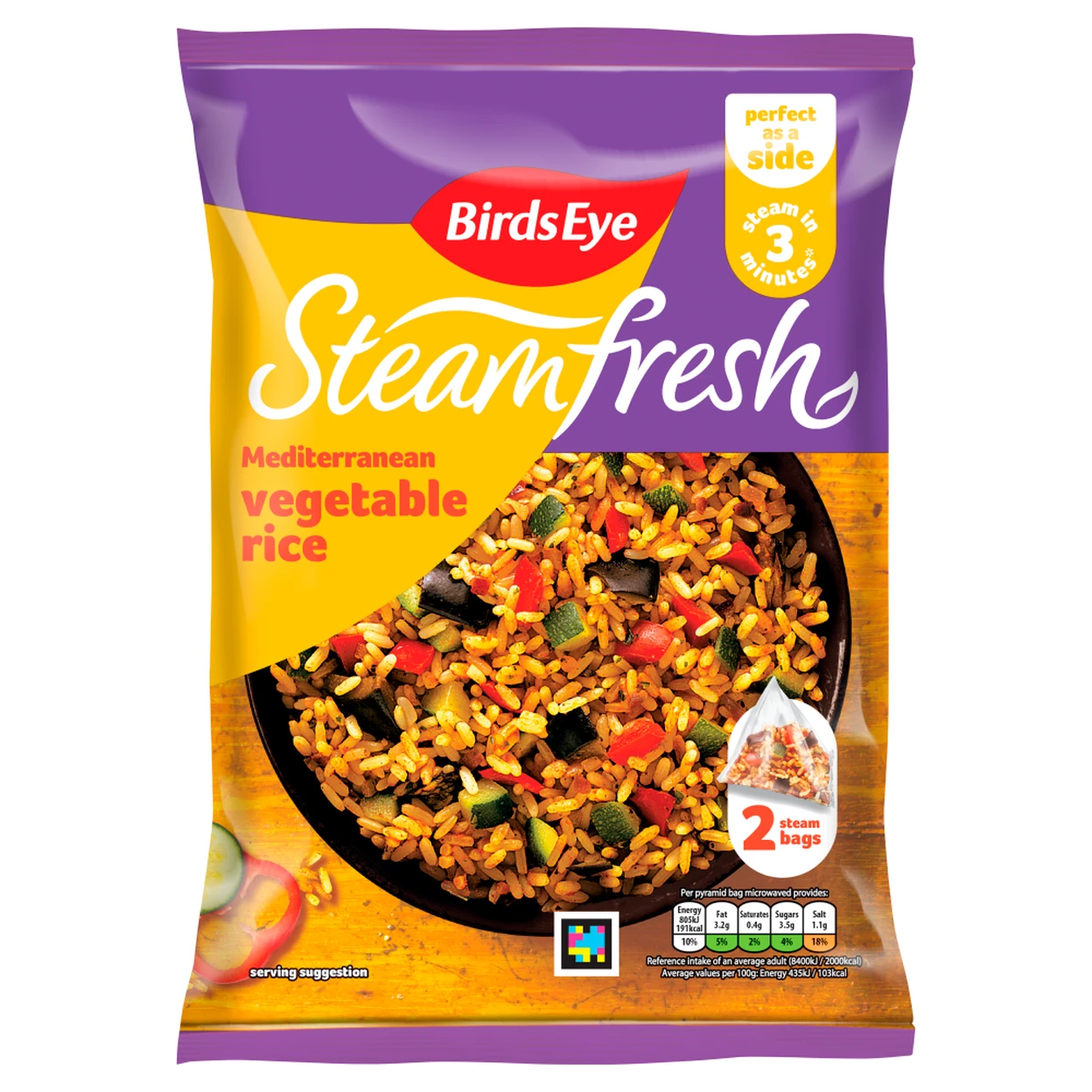 Birds Eye Rice Fusions Mediterranean Rice 380g image 0
