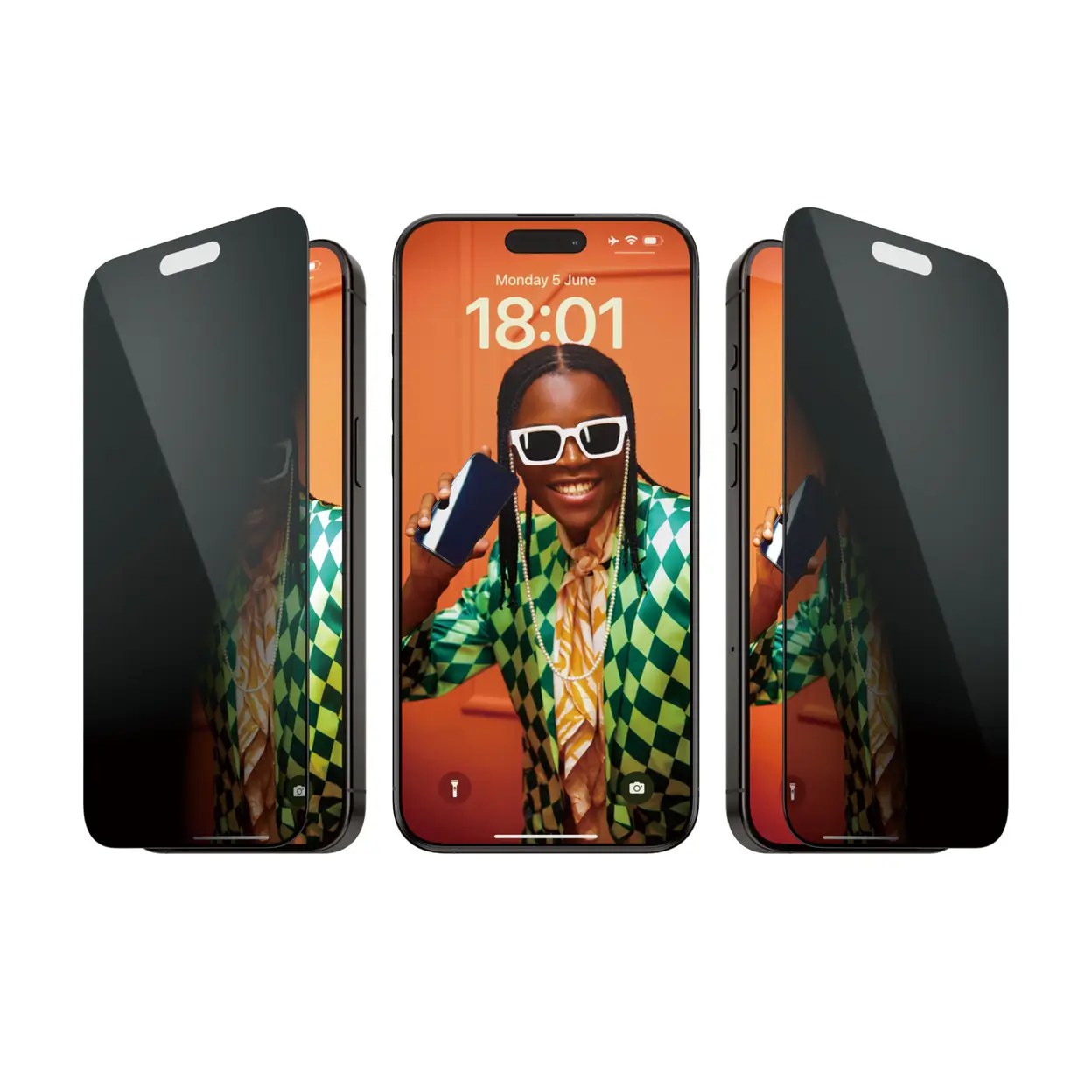 PanzerGlass ® Privacy Screen Protector iPhone 15 Pro Max | Ultra-Wide Fit w. EasyAligner image 0