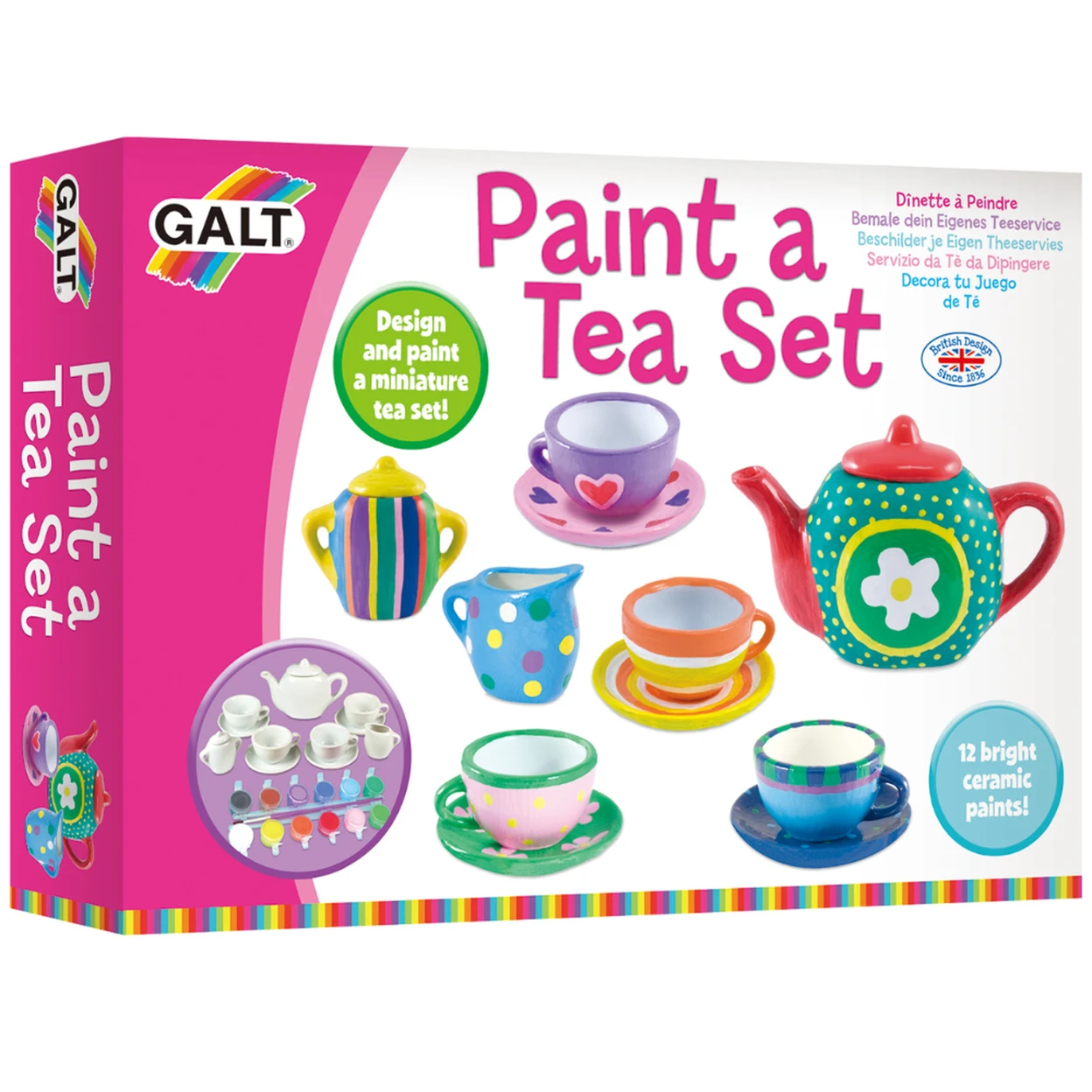 Galt Paint a Tea Set Craft Set image 0