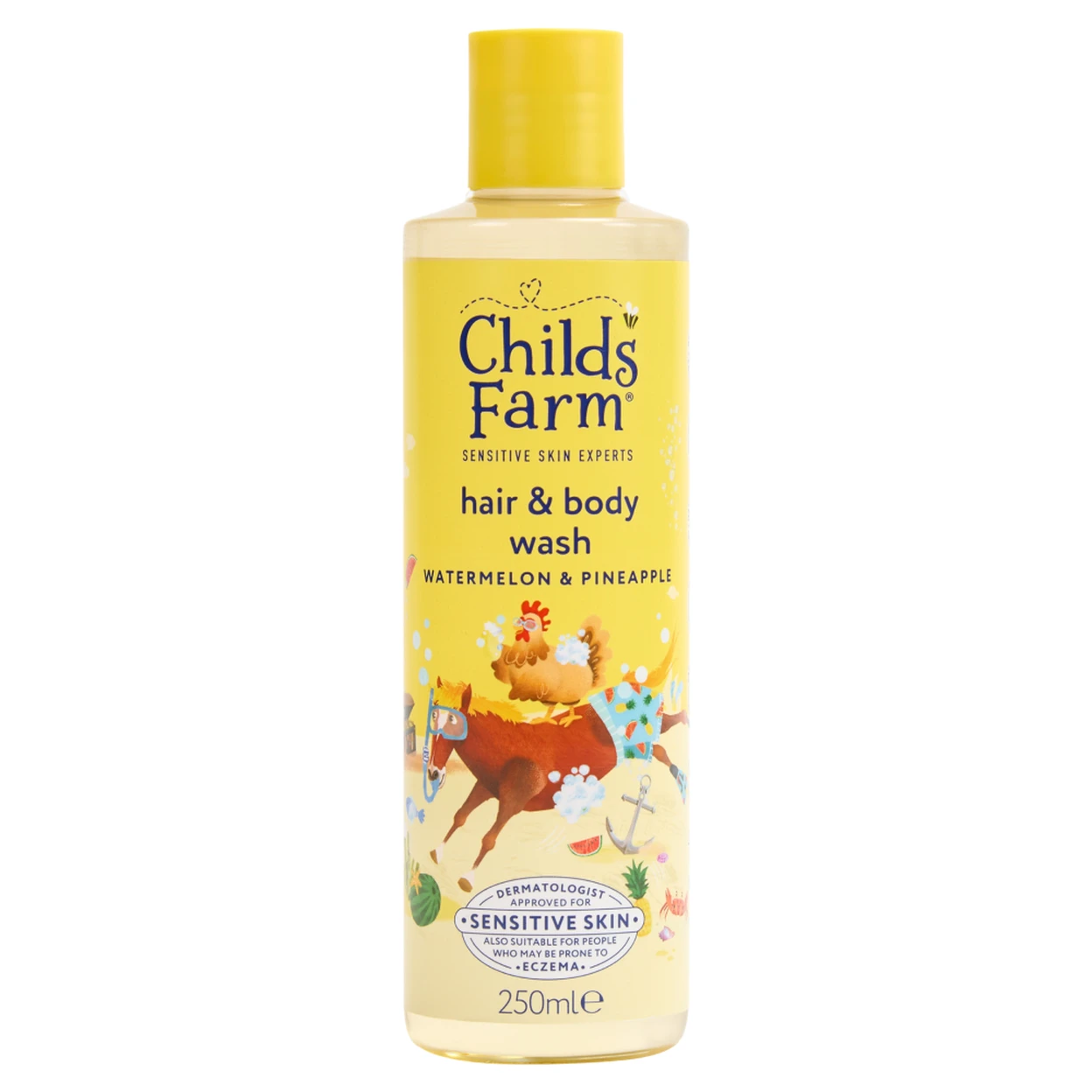 Childs Farm Hair & Body Wash Watermelon & Pineapple 250ml image 0