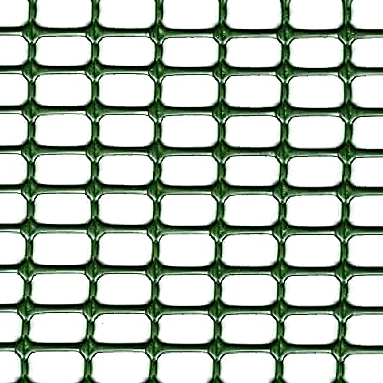 TENAX Hobby 10 Filet en plastique vert à mailles rectangulaires pour clôtures et portails - 1 x 50 m image 0