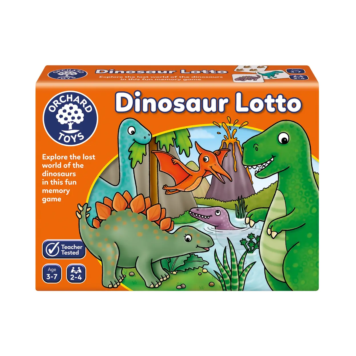 Orchard Toys Dinosaur Lotto Game image 0