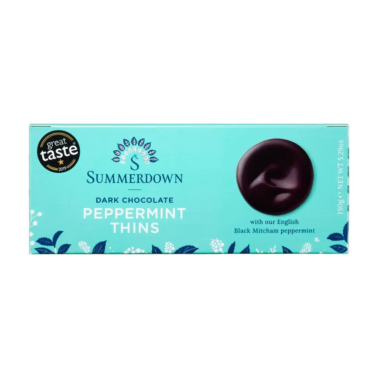 Summerdown Chocolate Peppermint Thins 150g image 0