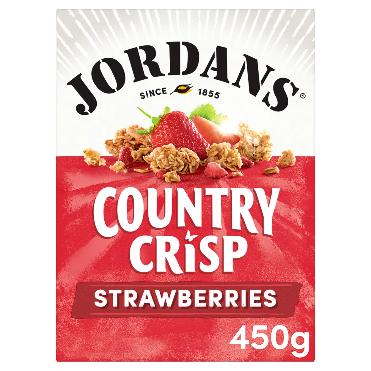 Jordans Country Crisp Strawberry Cereal 450g image 0
