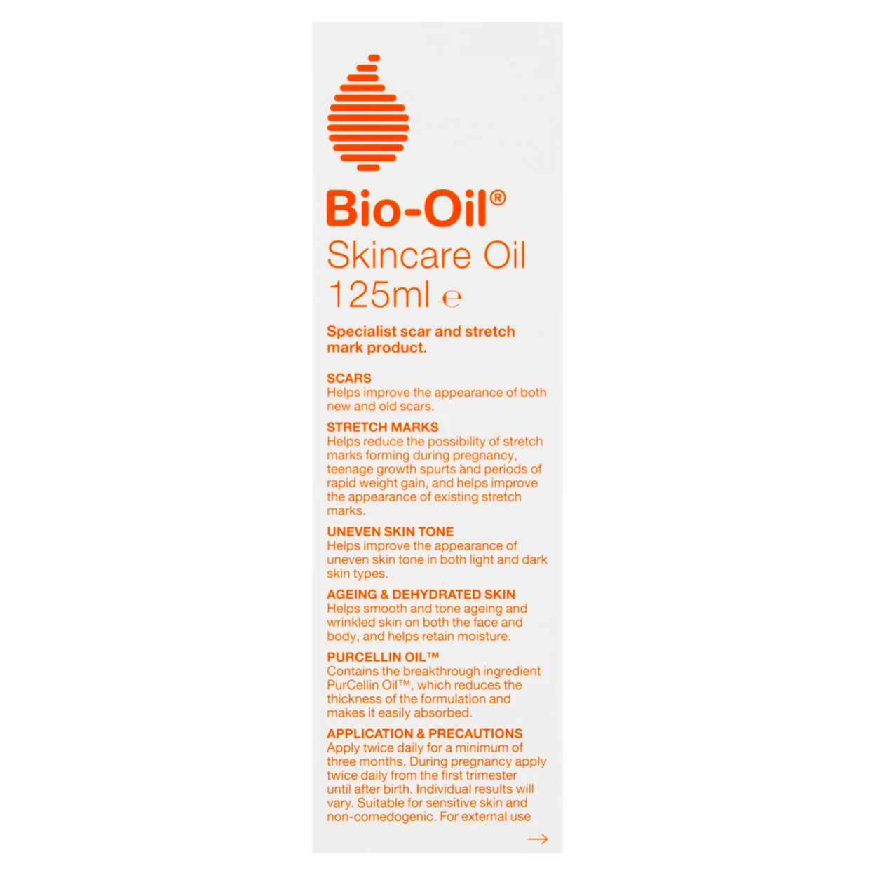Bio-Oil Body Skincare Oil 125ml image 0