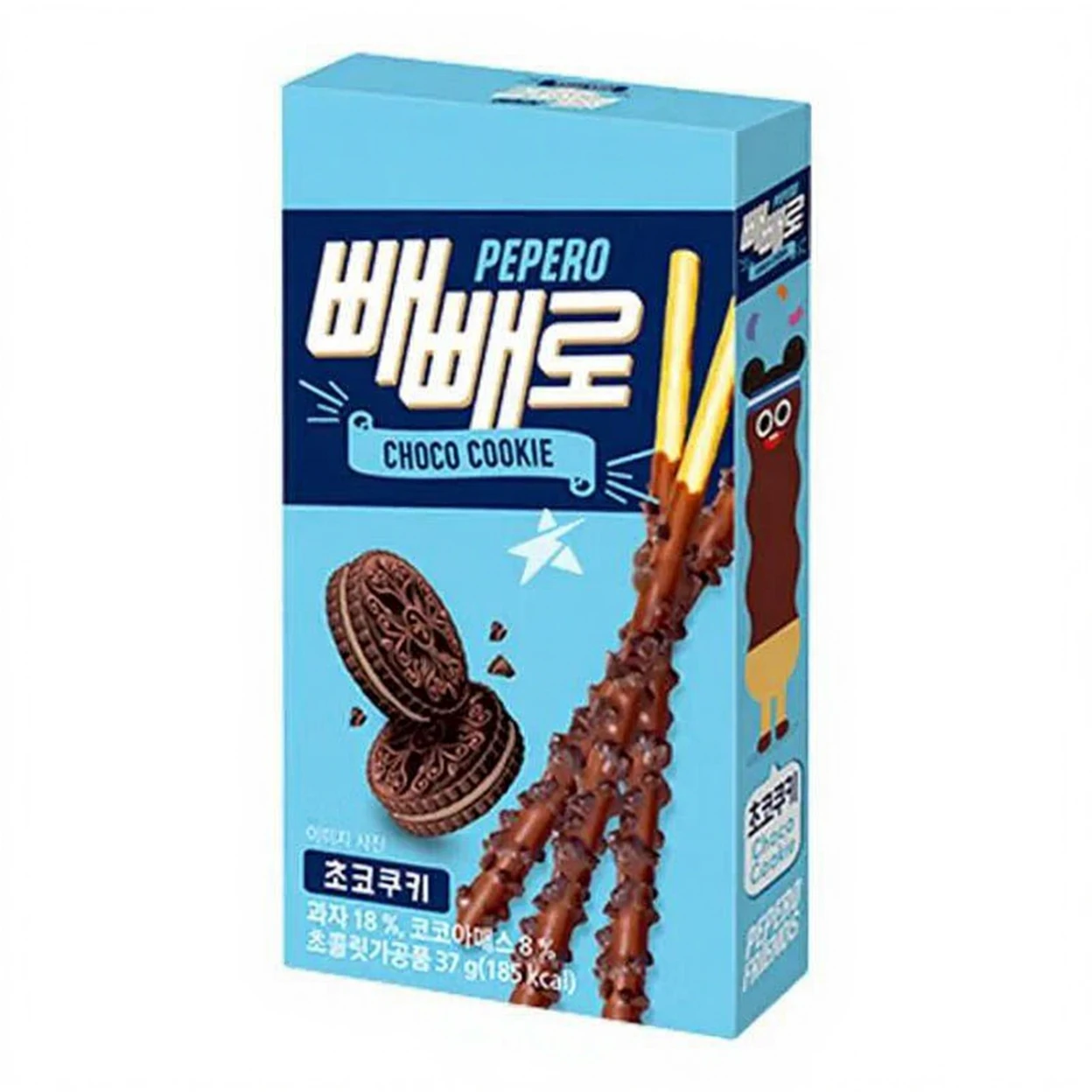Lotte Pepero - Bâtonnets Choco Cookie - Local - 37 g - Nouveauté image 0