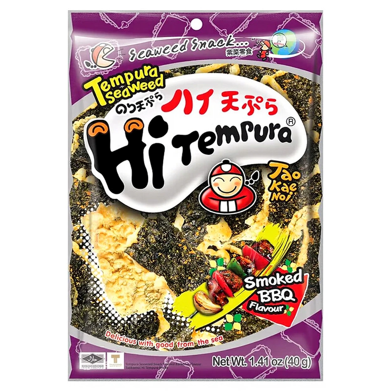 TAOKAENOI Tempura nori saveur barbecue fumé - 40 g image 0