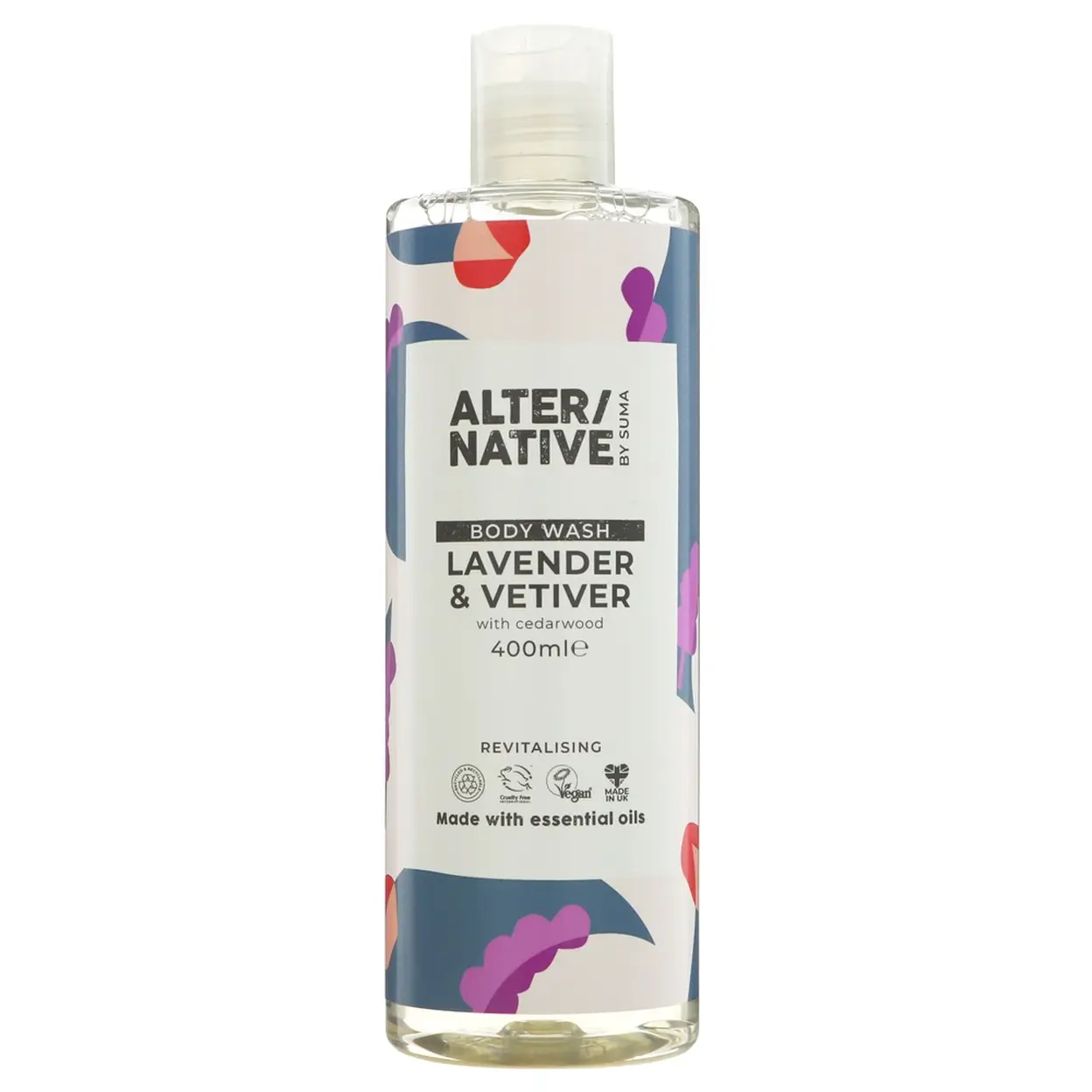 Alter/native By Suma Body Wash - Lavender & Vetiver 400ml image 0