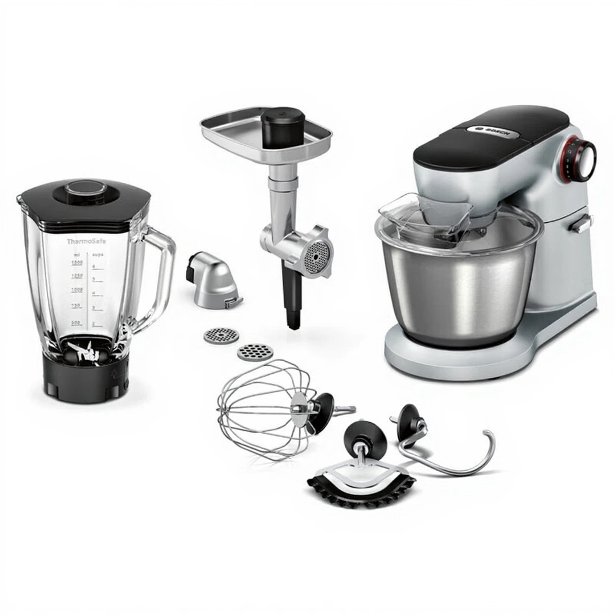 Bosch MUM9B34S27 Robot culinaire 1400 W 5,5 L image 0