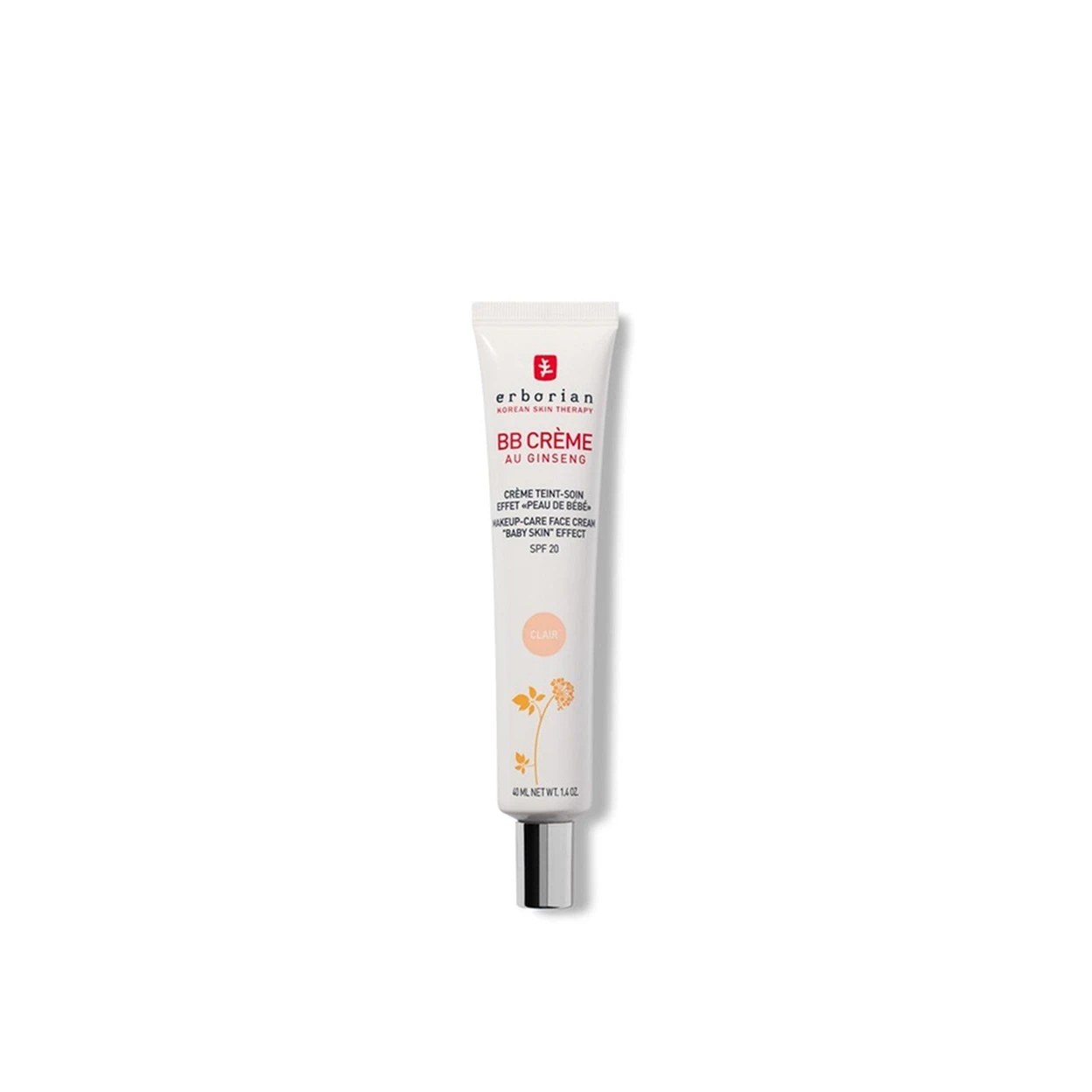 Erborian BB Face Cream AU Ginseng SPF20 40ml - Chocolate image 0