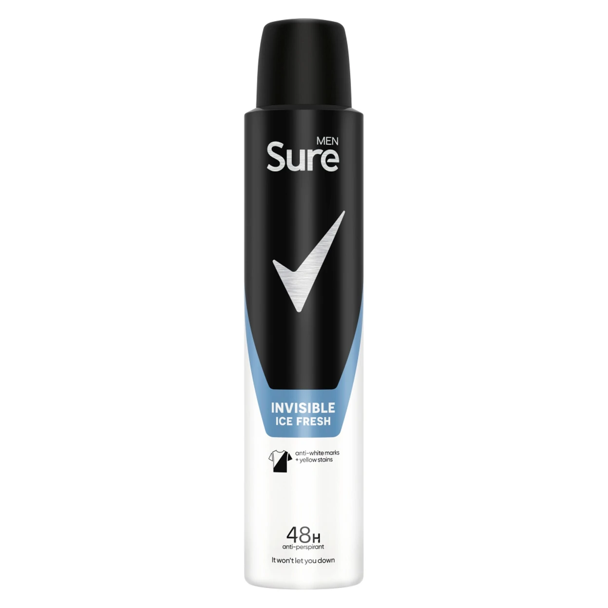 Sure Men Anti-Perspirant Aerosol Invisible Ice Fresh 200ml image 0