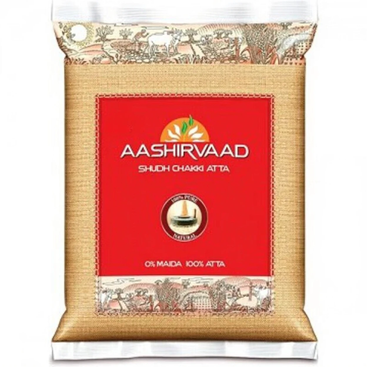 Farine Atta Ashirwaad 5 kg image 0