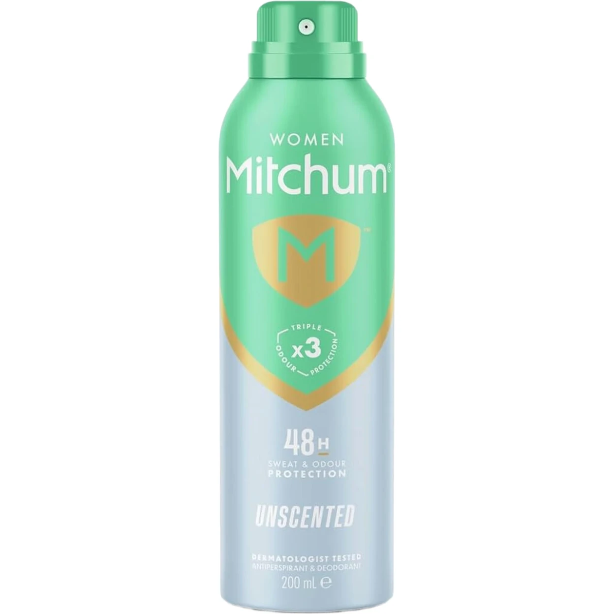 Mitchum Women Triple Odor Defense 48H Protection Aerosol Deodorant & Anti-Perspirant 200ml image 0