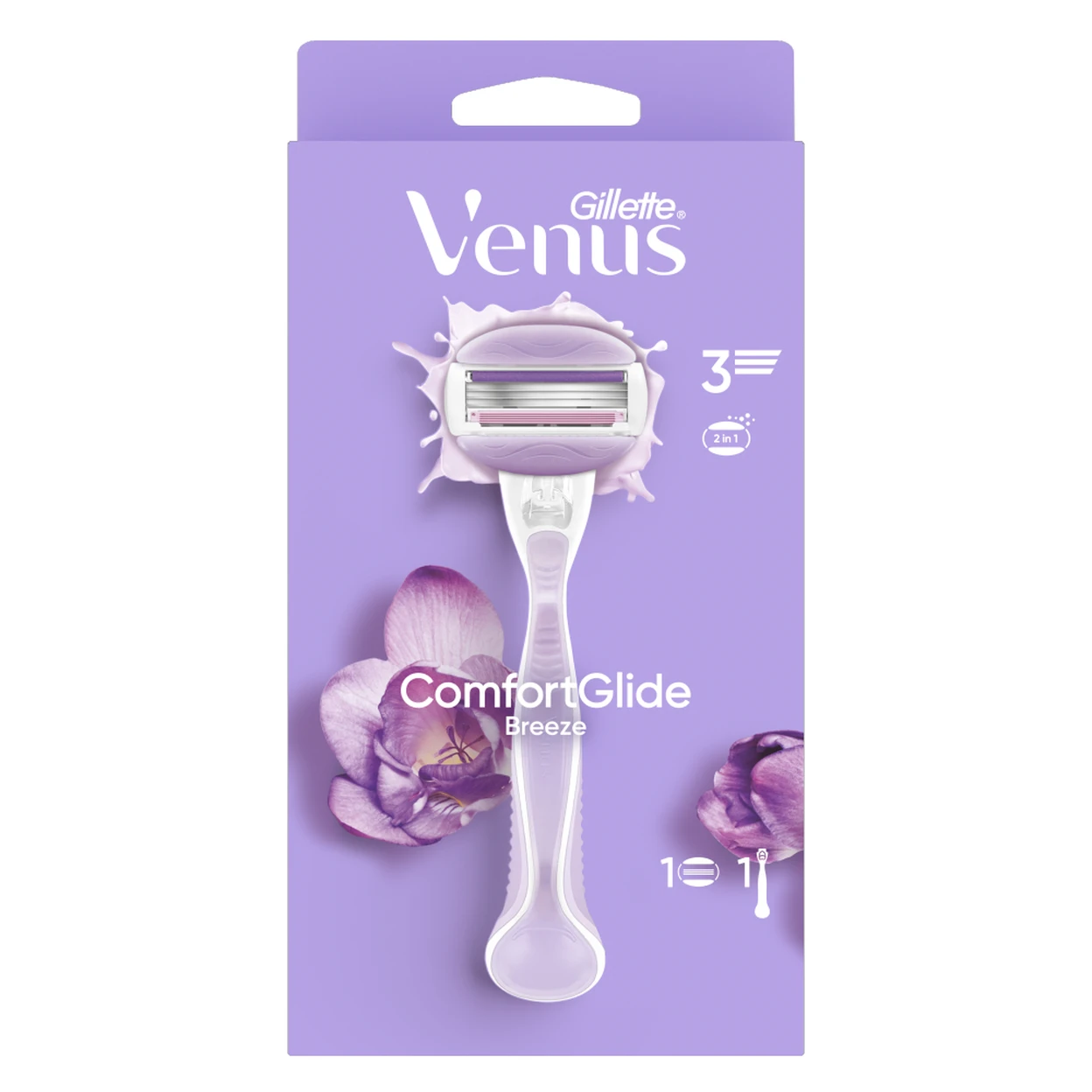 Gillette Venus ComfortGlide Women’s Razor Breeze 1 Refill Razor Cartridges image 0