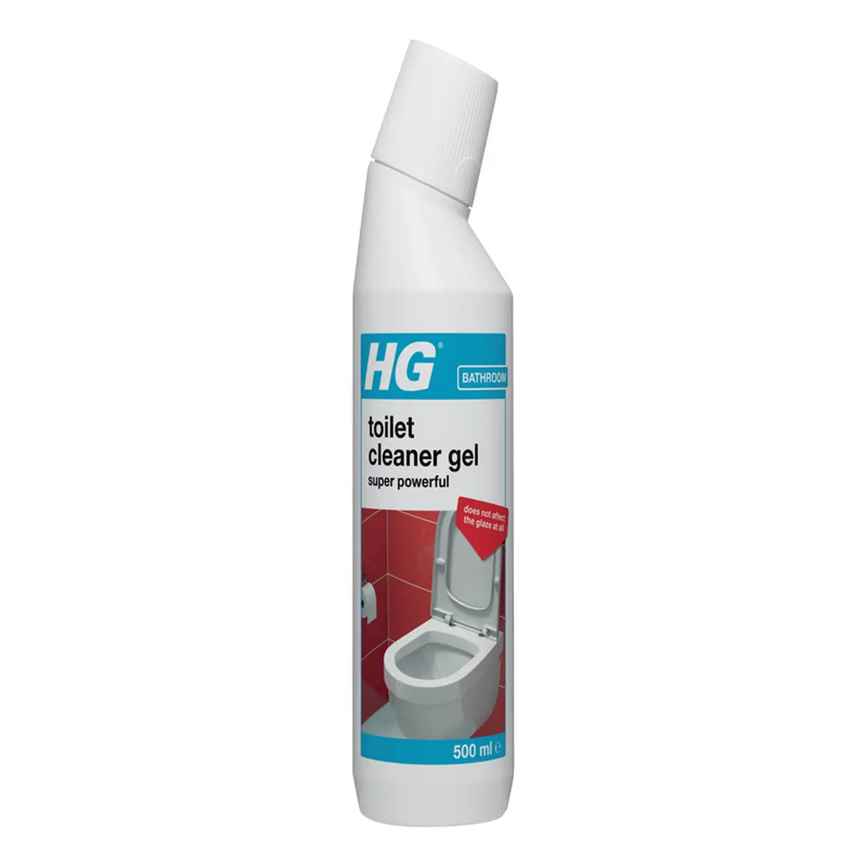 HG Toilet Cleaner Gel Super Power 0.5L image 0
