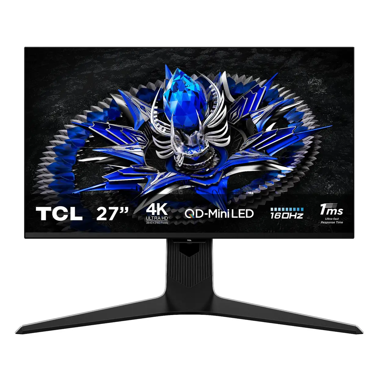 TCL R83 27R83U moniteur 68,6 cm 3840 x 2160 pixels 4K Ultra HD QLED Noir, Blanc image 0