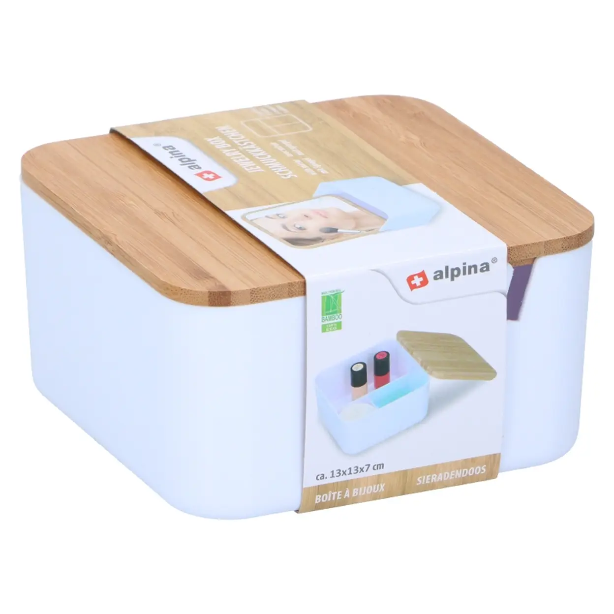 Boîte à bijoux avec miroir image 0