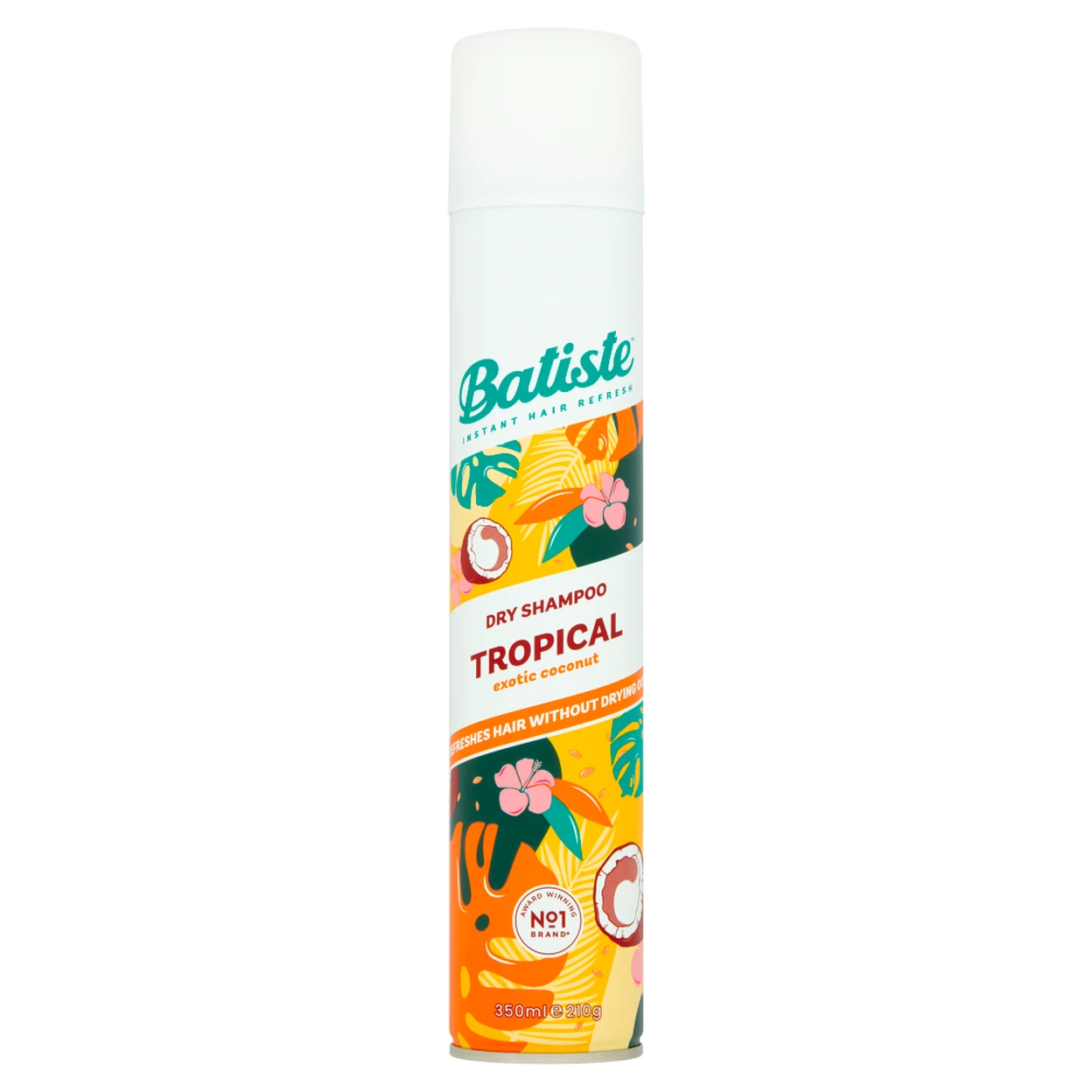 Batiste Dry Shampoo Tropical Exotic Coconut 350ml image 0