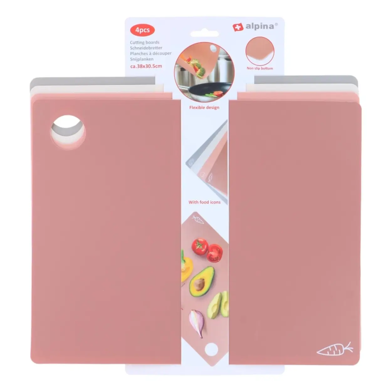Alpina Planches à découper - Lot de 4 image 0