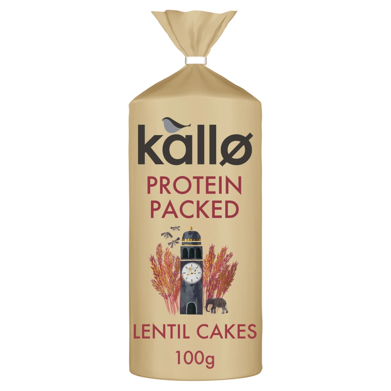 Kallo Protein Packed Lentil Cakes 100g image 0
