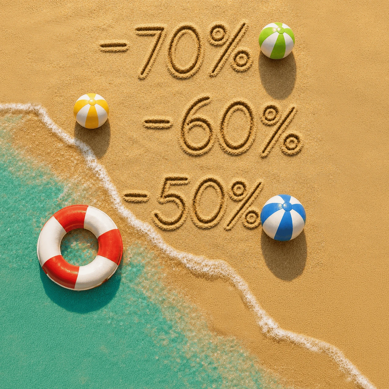 Soldes d'été : encore plus de réductions !