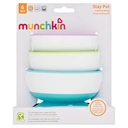 Munchkin Stay Put Suction Bowls 6+ months 3 Pack image 0