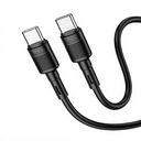HOCO X83 60W USB-C to USB-C Charging Cable - 1M - Black image 0