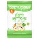 Kiddylicious Apple & Carrot Melty Buttons 9+ Months 30g image 0