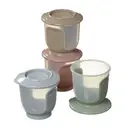 Vital Baby Nourish Store & Wean Pots 120ml 4 Pack Natural image 0