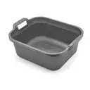 Addis Rectangular Washing Up Bowl - Metallic Grey image 0