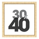 Atmosphera Cadre photo Thea 30 x 40 cm - Beige image 0