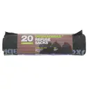 D2W Refuse Sacks 70L Value Pack 100% Degradable, 71x83cm 20 Bags image 0