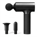 XIAOMI Pistolet de massage intelligent 3 vitesses, 3 têtes interchangeables, port de charge Type-C - Noir image 0