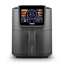 Tower AirX 5 L Digital Single Basket Air Fryer, 1500 W, Grey, AI and Vortx Technology, 6 Presets, T17166 image 0