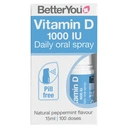 Better You Vitamin D3 Immune Support Oral Spray 1000IU - 15ml image 0