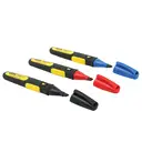 Stanley FatMax® Chisel Tip Marker 3 Pack (Black, Blue & Red Markers Included) image 0