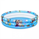 Bestway Disney Junior Mickey & Friends - Pataugeoire Ronde Ø 122 x 25 cm image 0
