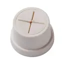 Croydex Hand Towel Holders Single Ivory 10pcs image 1