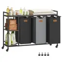 VASAGLE Laundry Basket, 117*33*80.5 cm image 0