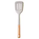 Maison by Premier Stone Grey Silicone Head Slotted Turner image 0